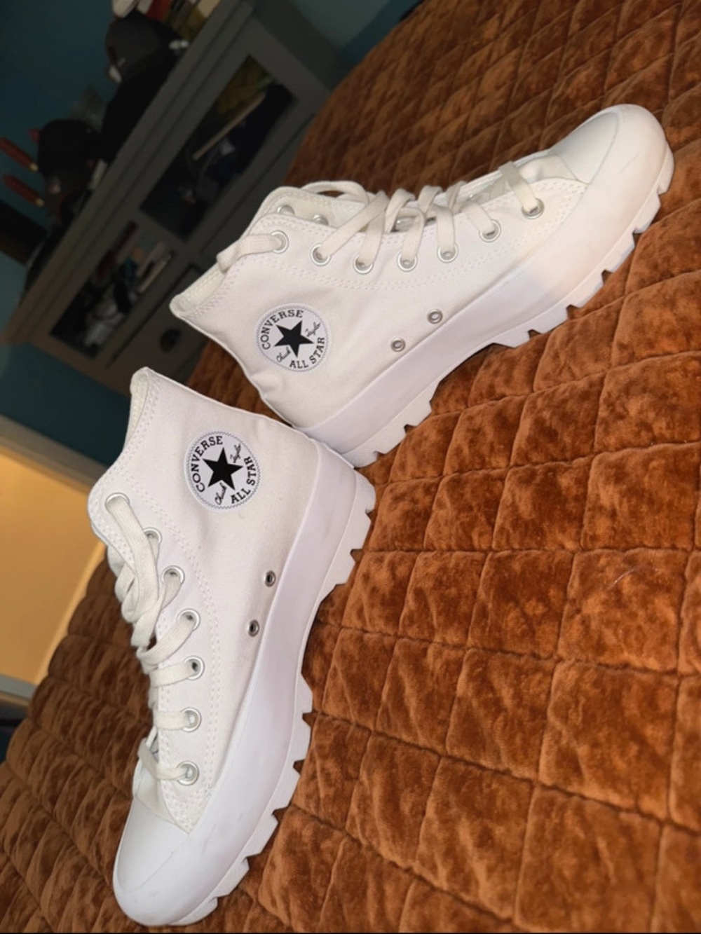 Converse Run Star Hike Platform High Top – Triple White
